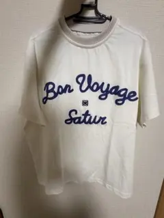 新品　SATUR セター　Tシャツ ホワイト　M