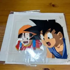 ドラゴンボールGT 孫悟空 パン 背景付きセル画 - メルカリ