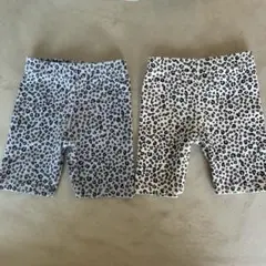 BIEN A JOIE レオパード柄 パンツ 2枚セット
