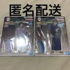 鬼滅の刃 スタンド付きアクリルプレート 漆ノ章 in ナムコ 胡蝶しのぶ 義勇