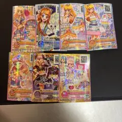 アイカツオンパレード　キャラ違い　まとめ売り アイカツオンパレードカード 7枚セット キャラ違いまとめ売り - メルカリ