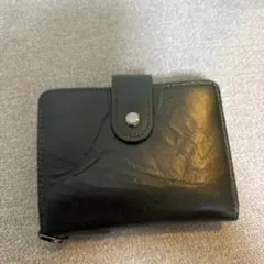 XANGETOR 本革二つ折り財布 グリーン メンズ