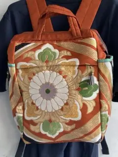 一点物　特注　オーダー　豪華着物帯リュック