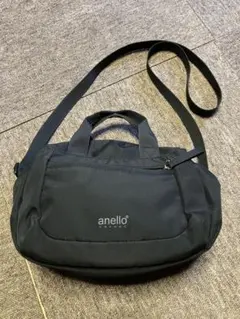 anello ブラック ショルダーバッグ　ミニボストンのサムネイル