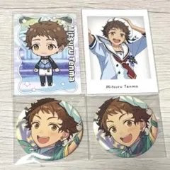 天満光 あんスタ ぱしゃっつ カード 缶バッジ