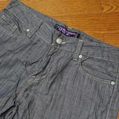 BACK NUMBER / ブラック ジーンズ / サイズL