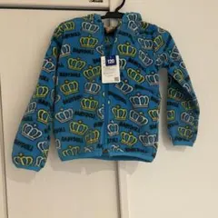 BABYDOLL クラウン柄フリースジャケット 120