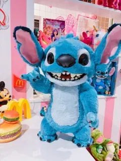超リアル♡スティッチ　日本未発売！指も動かせる！特大　ぬいぐるみ