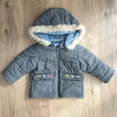 familiar アウター フード付き80cm