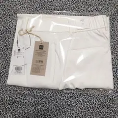 PLST リネンブレンドワイドパンツ XXL ホワイト