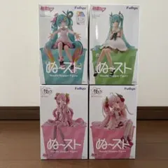初音ミク ぬーどるストッパー 4種セット シャアザクぐるみ おでかけ