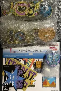 一番くじ ジョジョの奇妙な冒険 H賞 LOGO フィギュア3部 5部　まとめ売り