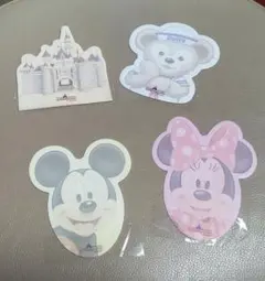 期間限定最終値下げ　香港　ディズニー　ダッフィー　シンデレラ城　ミッキー　ふせん