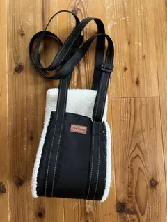 loobani 犬 歩行補助ハーネス Mサイズ 黒/白のサムネイル
