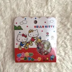 ハローキティ　レトロ　おはじきシール　キティ　おはじきシールフレーク