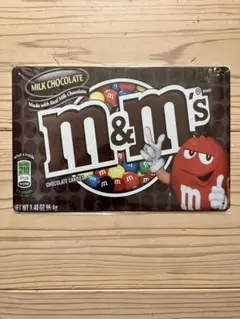 M&M's エムアンドエムズ メタルプレート ブリキ看板 インテリア