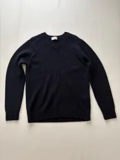 UNITED ARROWS Vネックニット ネイビーのサムネイル