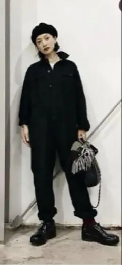 Oblada GERMAN JUMPSUITS F ブラック CINCH 美品のサムネイル