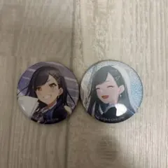 プロセカ 白石杏 グリッター缶バッジ