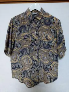 SPICA ペイズリー柄 半袖シャツ
