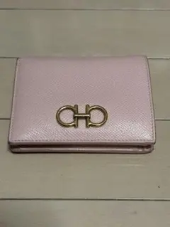 Salvatore Ferragamo 二つ折り財布 ピンクのサムネイル