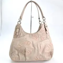 Y.Ww コーチ マディソン エンベリッシュド オプアート レザー ハンドバッグ