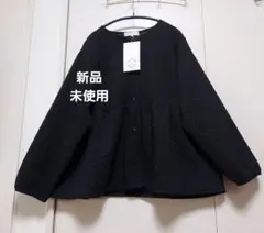 新品未使用 キルティングジャケット 黒 Lサイズ