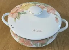 未使用 エジリー ブリティシュ ヘリテイジ コレクション ホーロー鍋セット 未使用品 EJIRY エジリー 花柄ホーロー鍋セット 大中小 おたま