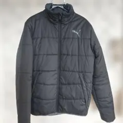 Puma ブラック　アウター　ナイロンジャンパー