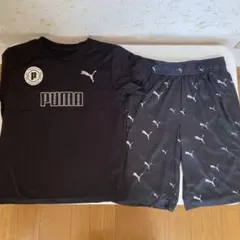PUMA プーマ ジュニア 140 Tシャツ ハーフパンツ セット サッカー