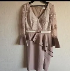 JEWELS ペプラムドレス アシメ