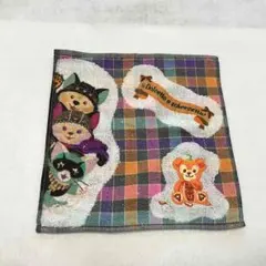 ダッフィー シェリーメイ ジェラトーニ ハロウィン限定 ミニタオル