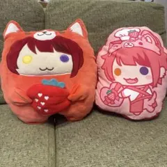 莉犬くん　ぬいぐるみ&クッションセット　ストプリ