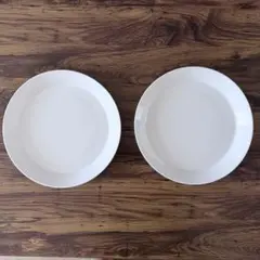 iittala TEEMA プレート 2枚セット ホワイト 26cm