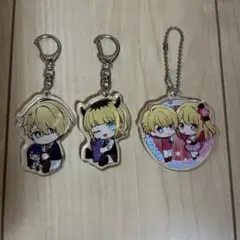 推しの子のアクリルキーホルダー3個セット
