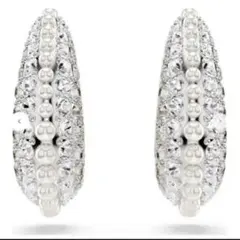 スワロフスキー　Swarovski Sublima ドロップピアス