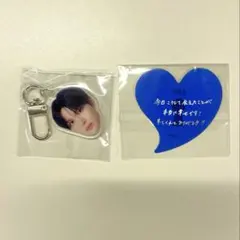 KOIKEYZ YURA 顔アクリルキーホルダー　ステッカーセット