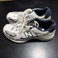 New Balance MX673WN ホワイト/ネイビー スニーカー