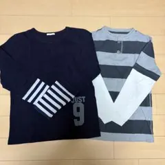 ロンT 長袖 トップス カットソー キッズ 男の子 150 140