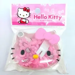 韓国　サンリオ　公式商品　ハローキティ　花形押しピン　セット　匿名配送
