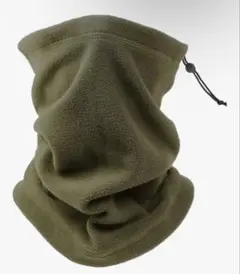 男女兼用❤️ネックウォーマー 調整紐 Wild Scene フリース素材