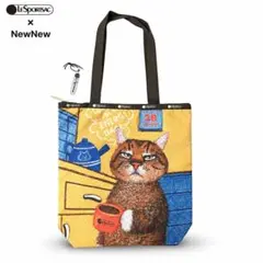✨新品タグ付 レスポートサック NEWNEW 猫柄 トートバッグ 日本未発売のサムネイル