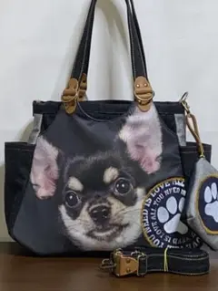 ☆岡山デニム☆ハチワレ猫☆リュック対応☆4wayあおりバッグ - メルカリ