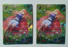 シャドウバース 深緑の弓使い・アリサ PR シリアル 158・159連番 シャドウバース 深緑の弓使い・アリサ PR シリアル 158・159連番