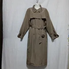 m26525★Leilian★ロングコート★ダブルブレスト★ベルト付★L〜LL