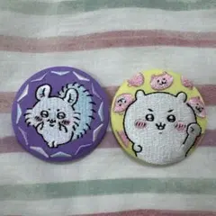 ちいかわ　モモンガ　刺繍缶バッジ　食玩　　ポシェット