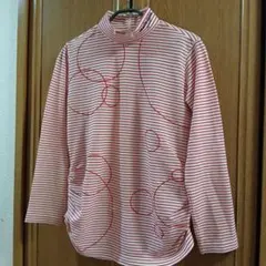 マリ クレール　ゴルフウェア ネック サイズ M