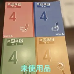 2026年最新】四谷大塚 夏期講習 4年の人気アイテム - メルカリ