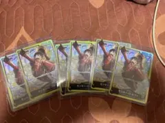 モンキー・D・ルフィ SRカード 6枚セット