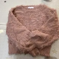 センスオブプレイス　ピンク　ニット